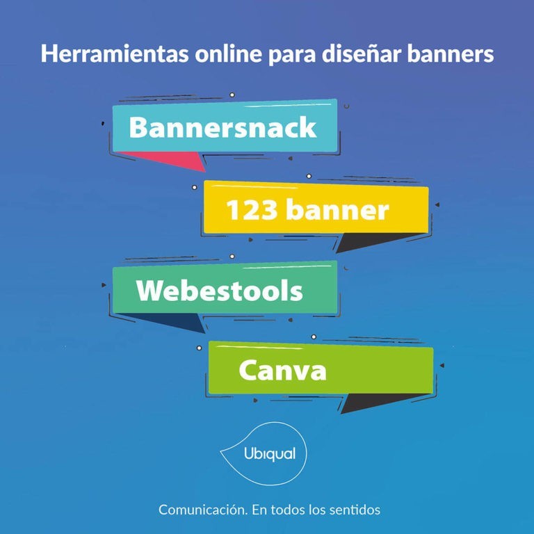 Herramientas online para diseñar banners